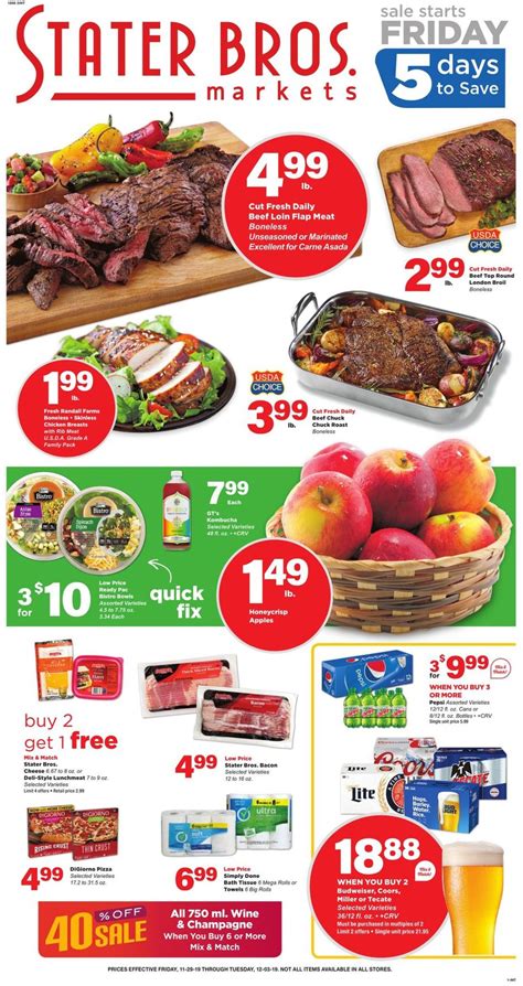 stater bros weekly ad|stater bros weekly ad 92840.